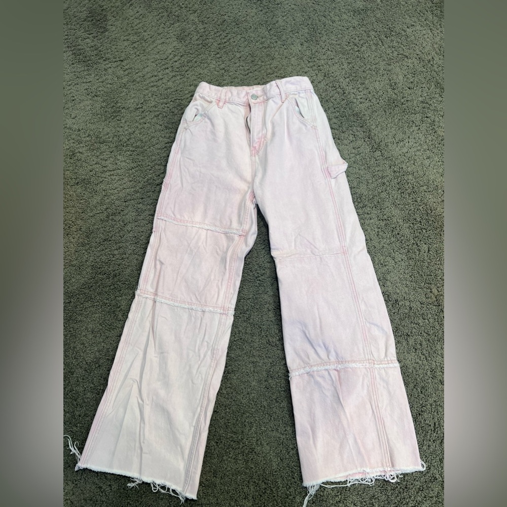 Pacsun Light Pink Carpenter Pants! Size 28! Like new!